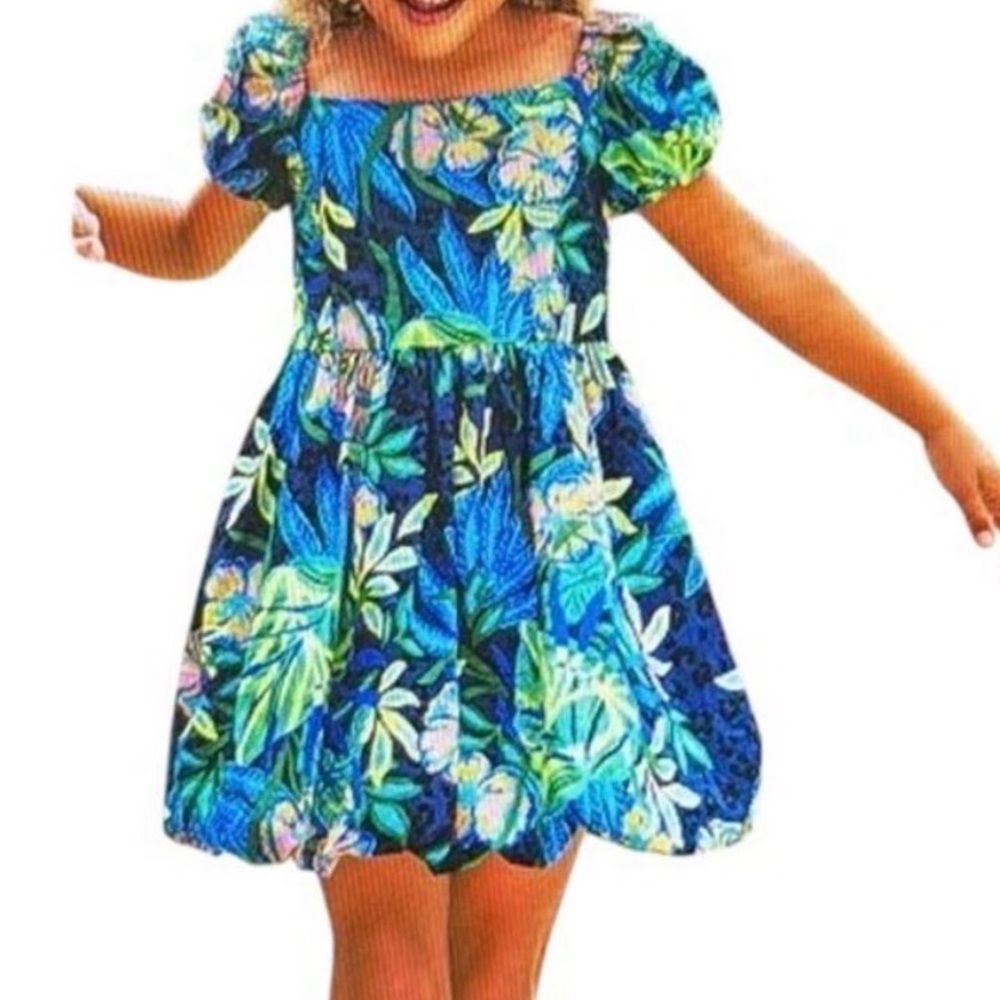 Lilly Pulitzer 3T Toddler Dress Bubble Sleeves The Hottest Spot
